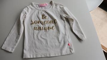 T-shirt - lange mouwen - Maat 92 beschikbaar voor biedingen
