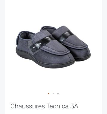 Chaussures médicales à velcro pour hommes *pointure 43*