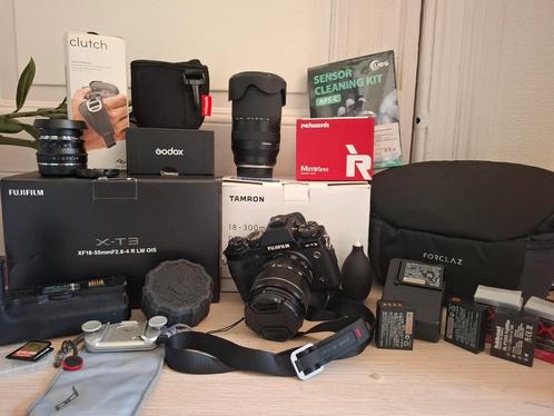 Fujifilm XT3 + lenzen en accessoires, Audio, Tv en Foto, Fotocamera's Digitaal, Zo goed als nieuw, Fuji, Ophalen of Verzenden