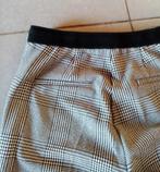 Zara : nieuw zwart wit ruiten losvallend lange broek , S, Nieuw, Ophalen of Verzenden, Maat 36 (S), Lang