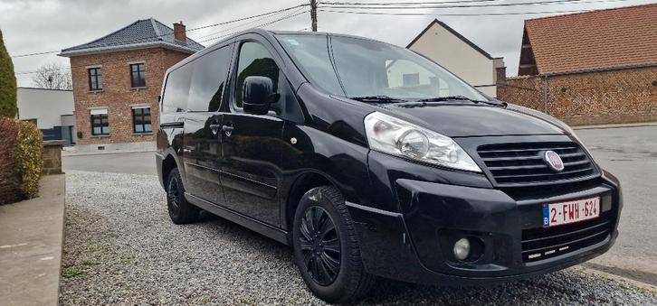 fiat scudo 2l 120cv long chassis, Autos, Camionnettes & Utilitaires, Particulier, ABS, Airbags, Air conditionné, Android Auto