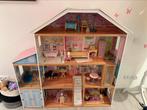 Kidskraft poppenhuis met meubeltje, Zo goed als nieuw, Ophalen