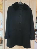 zwarte mantel vn het merk Mayerline, Kleding | Dames, Jassen | Winter, Ophalen, Zo goed als nieuw