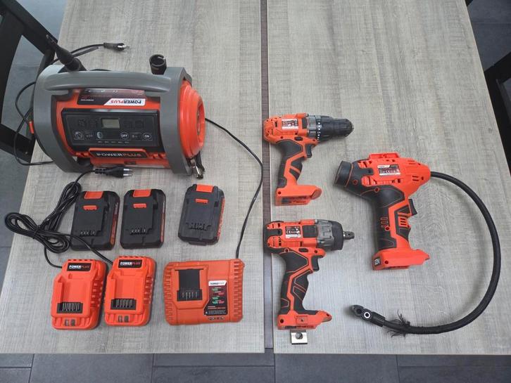 Visseuse, boutonneuse, pompe air Power Plus, Bricolage & Construction, Outillage | Foreuses, Utilisé, Enlèvement