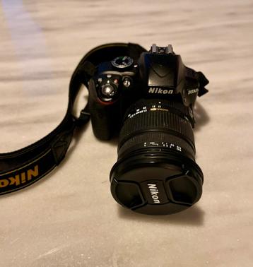 Nikon D3300 + Sigma lens 17-50mm 2.8