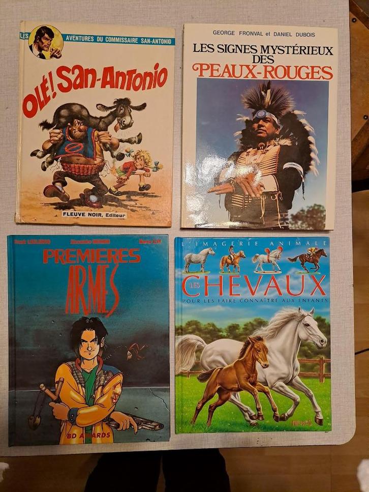 Lot de 4 BD diverses, Boeken, Stripverhalen, Zo goed als nieuw, Ophalen of Verzenden