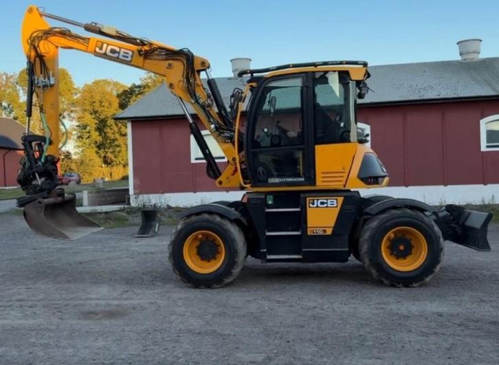 JCB HD 110W Hydradig, Zakelijke goederen, Machines en Bouw | Kranen en Graafmachines, Graafmachine, Ophalen