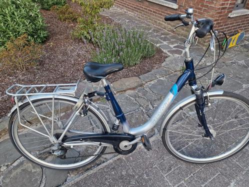 Damesfiets giant trooper 28" 50 cm, Fietsen en Brommers, Fietsen | Dames | Damesfietsen, Gebruikt, Giant, Versnellingen, 50 tot 53 cm