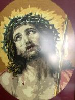 Borduren halve kruisjessteel christus, Hobby en Vrije tijd, Borduren en Borduurmachines, Ophalen of Verzenden, Zo goed als nieuw