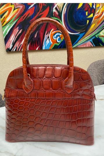 Vintage Furla roestbruine iconische tas  beschikbaar voor biedingen