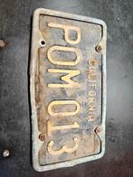 Amerikaanse nummerplaat vintage retro, Enlèvement