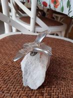 Effigie oiseau sur rocher - aluminium, Ophalen of Verzenden