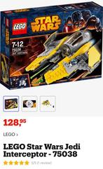 Lego Star Wars Jedi Interceptor (75038), Ophalen, Zo goed als nieuw, Lego
