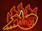 LED lamp neon stijl Chicken Wings (35x28cm), Verzamelen, Merken en Reclamevoorwerpen, Ophalen of Verzenden, Nieuw
