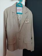 Kostuum jongen Beige maat 134/140, Kinderen en Baby's, Ophalen, Zo goed als nieuw, Jongen, Setje