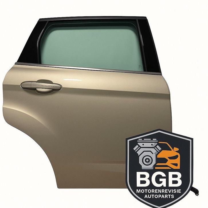 Ford C-Max rechts achter portier UG White Gold Metallic, Auto-onderdelen, Carrosserie, Deur, Ford, Achter, Rechts, Gebruikt, Herkomst onderdeel bekend