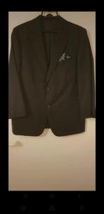Costume noir impeccable Tailleur St Guidon - taille 58, Kleding | Heren, Kostuums en vesten, Ophalen, Zo goed als nieuw, Zwart