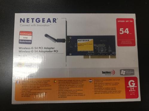 Carte réseau NETGEAR NETGEAR 54 MBPS WIRELESS PCI ADAPTER 32, Informatique & Logiciels, Cartes réseau, Neuf, Interne, Enlèvement ou Envoi