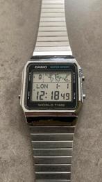 Casio A300U (643) - 1987 - Wereldtijd, Handtassen en Accessoires, Horloges | Antiek, Overige merken, Staal, Met bandje, Polshorloge