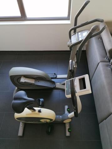 Tunturi Go 50 Hometrainer Bike, Sport en Fitness, Ophalen, Rug, Aluminium, Zo goed als nieuw