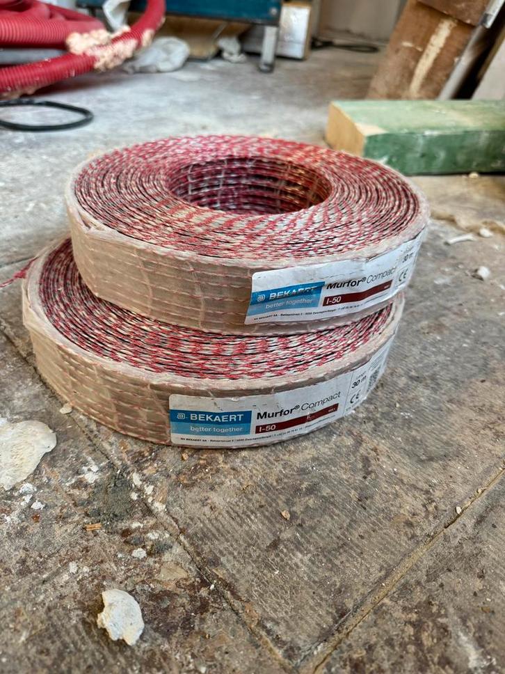 Murfor Compact I metselwerkwapening 30m 50mm binnen, Doe-het-zelf en Bouw, IJzerwaren en Bevestigingsmiddelen, Nieuw, Ophalen