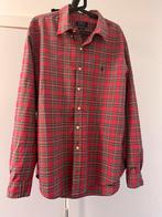 Polo Ralph Lauren - Hemd - Rood geruit - Slim fit - XL, Kleding | Heren, Ophalen, Polo Ralph Lauren, Gedragen, Halswijdte 43/44 (XL)