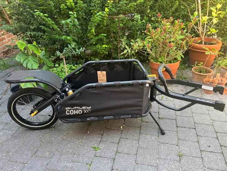 Fietskar Burley Coho XC, Fietsen en Brommers, Fietsaccessoires | Aanhangwagens en Karren, Nieuw, Bagagekar, 20 tot 40 kg, Vering
