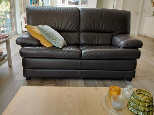 Lederen zetel, Italiaanse makelij, schitterend zitcomfort, Huis en Inrichting, Zetels | Zetels, Ophalen