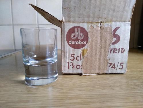 Nouveau Verres Durobor 5 cl 6 pièces, Maison & Meubles, Cuisine | Vaisselle, Neuf, Verre ou Verres, Enlèvement