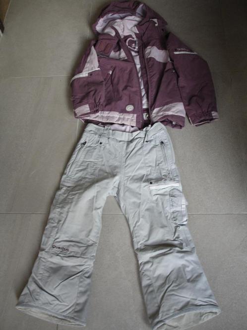 Warme wintervest met gratis skibroek meisje Querchua Mt 116, Kinderen en Baby's, Kinderkleding | Maat 116, Meisje, Broek, Ophalen of Verzenden