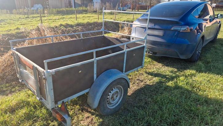 Remorque met extra reserve wielen, Autos : Divers, Remorques, Utilisé, Enlèvement