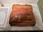 Vintage boekentas, Handtassen en Accessoires, Koffers, Ophalen, Zo goed als nieuw