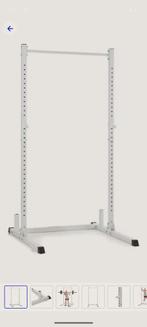 Klarfit veratelbare squat rack, bench press en pull up bar., Sport en Fitness, Ophalen of Verzenden, Zo goed als nieuw