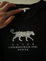 Xandres t-shirt zwart tijger/noir tigre - small, Zwart, Ophalen of Verzenden, Korte mouw, Maat 36 (S)