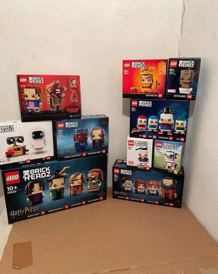 Lego lot de Brick Headz ensemble, Enfants & Bébés, Jouets | Duplo & Lego, Neuf, Lego, Ensemble complet, Enlèvement ou Envoi