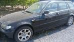 BMW 320d  2005, Auto's, Achterwielaandrijving, 1995 cc, Zwart, 4 cilinders