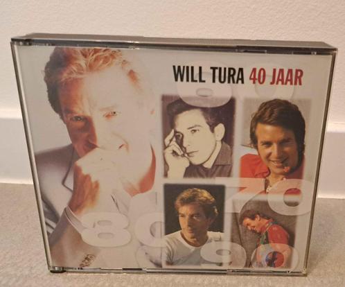 Will Tura 40 jaar CD Set + 60's collectie, Cd's en Dvd's, Cd's | Nederlandstalig, Gebruikt, Levenslied of Smartlap, Ophalen of Verzenden