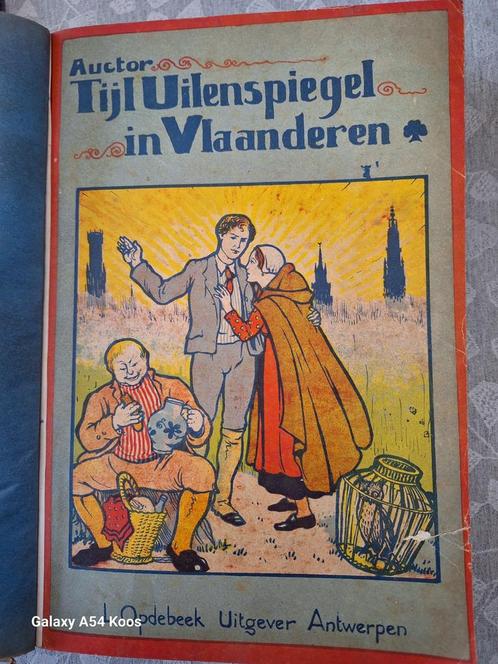 Antiquarisch boek Tijl Uilenspiegel in Vlaanderen, Antiek en Kunst, Antiek | Boeken en Manuscripten, Ophalen of Verzenden