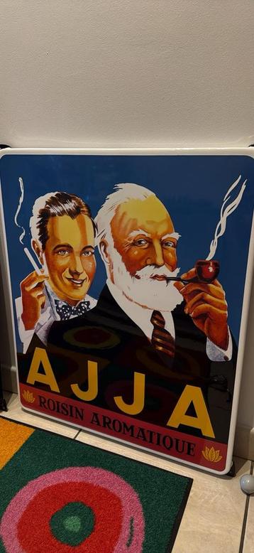 Magnifique réédition plaque emaillee AJJA beschikbaar voor biedingen