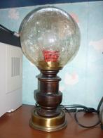 Tafellamp, Huis en Inrichting, Minder dan 50 cm, Gebruikt, Ophalen of Verzenden, Glas