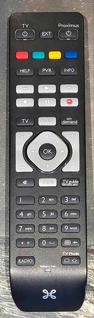 TÉLÉCOMMANDE PROXIMUS NEUVE, Enlèvement ou Envoi, Neuf, Originale, DVD