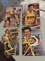 4 Wielerkaarten : TVM-Sanyo, Verzenden, Gebruikt, Poster, Plaatje of Sticker