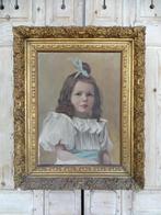 Frans schilderij op doek, Antiek en Kunst, Ophalen of Verzenden