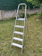 Trapladder/trapladder met 5 treden, Ophalen, Gebruikt, Ladder, Opvouwbaar of Inschuifbaar