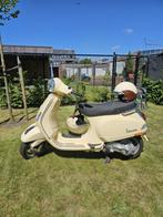 Piaggio VESPA LX50 SIENA (Special edition) -Zeer goede staat, Fietsen en Brommers, Ophalen, Gebruikt, Klasse B (45 km/u), Benzine