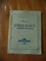 Mini boekje Plan de Knokke-le-Zoute, Gelezen, R. de Rouck, Ophalen of Verzenden