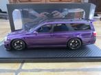 ivy 1:18 nissan stagea met r34 front, Ophalen of Verzenden, Zo goed als nieuw, Auto, Overige merken