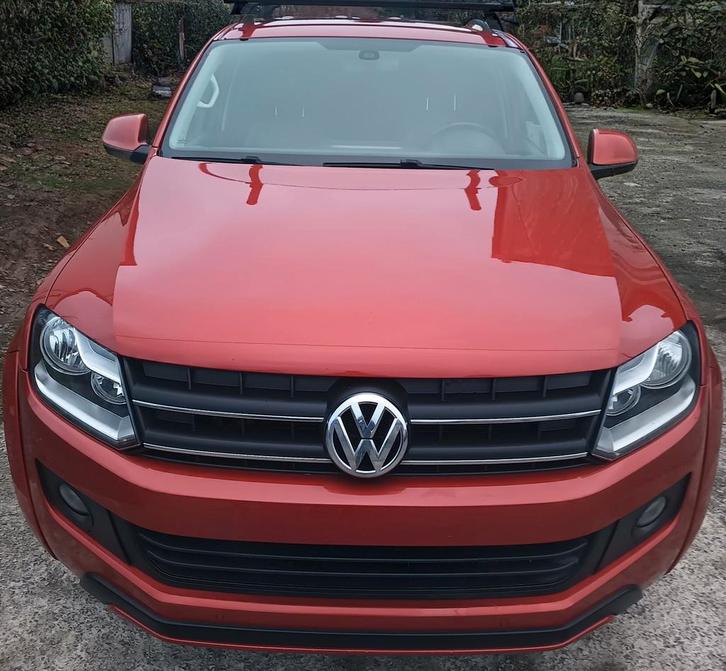 Volkswagen Amarok 2.0 TDI 180 cv, Auto's, Volkswagen, Amarok, Dakrails, Automaat, Zwart, Zwart, Overige bekleding, Ophalen