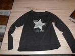 zwart longsleeve ster maat 140, Kinderen en Baby's, Kinderkleding | Maat 140, Ophalen of Verzenden, Zo goed als nieuw, Meisje