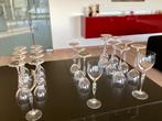 Set van 21 glazen met kristallen steel, Ophalen